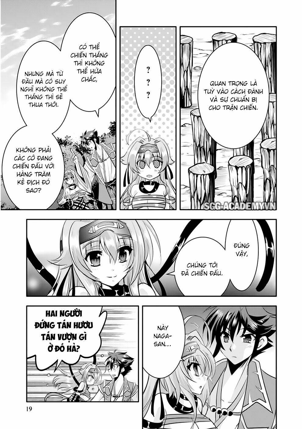 lạc vào thế giới phù thủy chapter 11 21