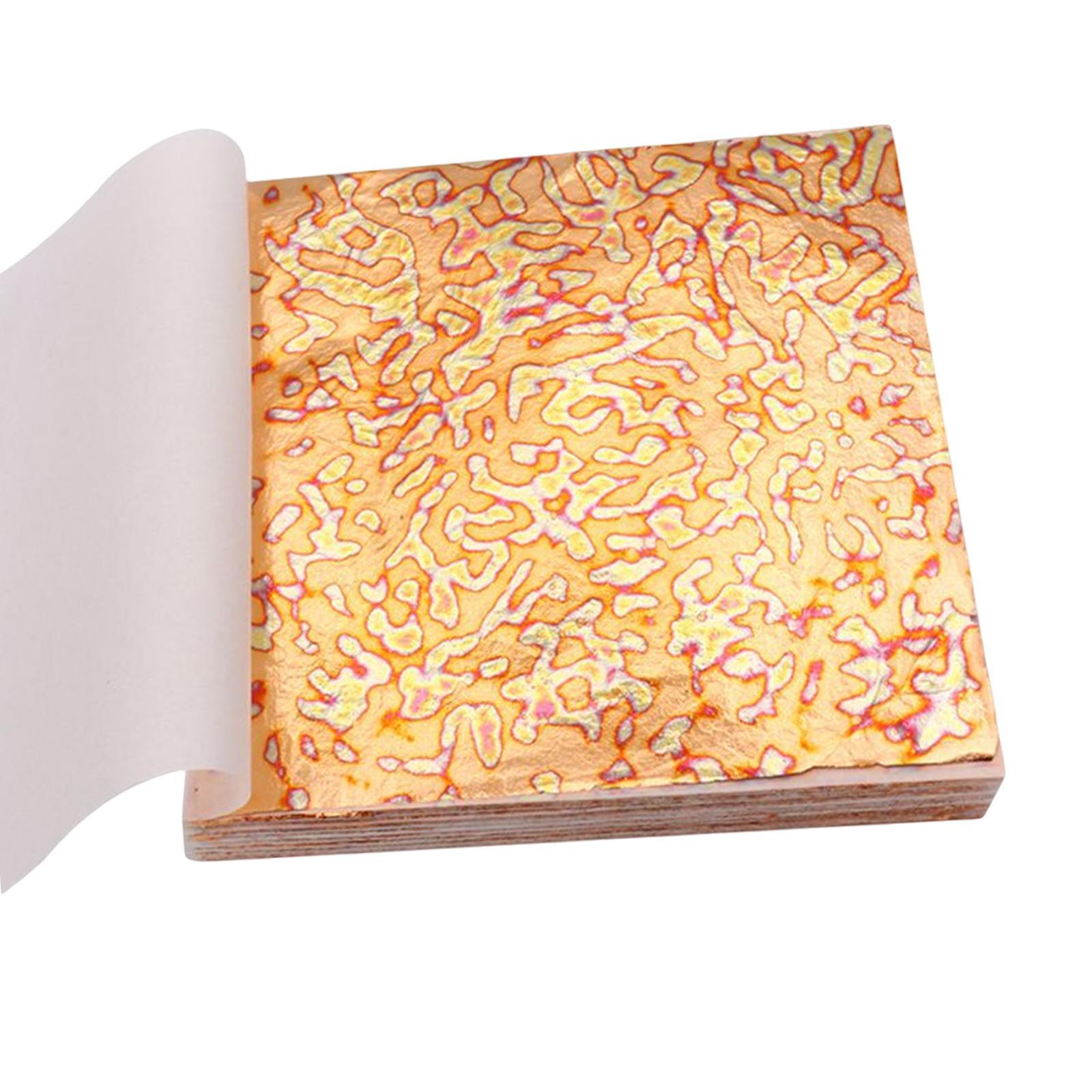 Leaf Foil Sheets Multicolor Frame Style A