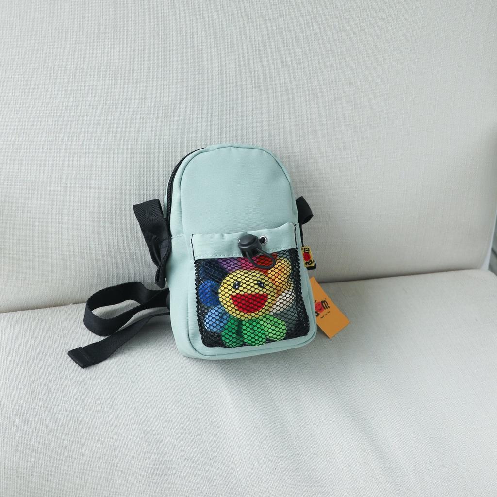 Túi đeo chéo nam nữ unisex, chất dù bền nhẹ, kiểu dáng thời trang độc đáo  - BOM