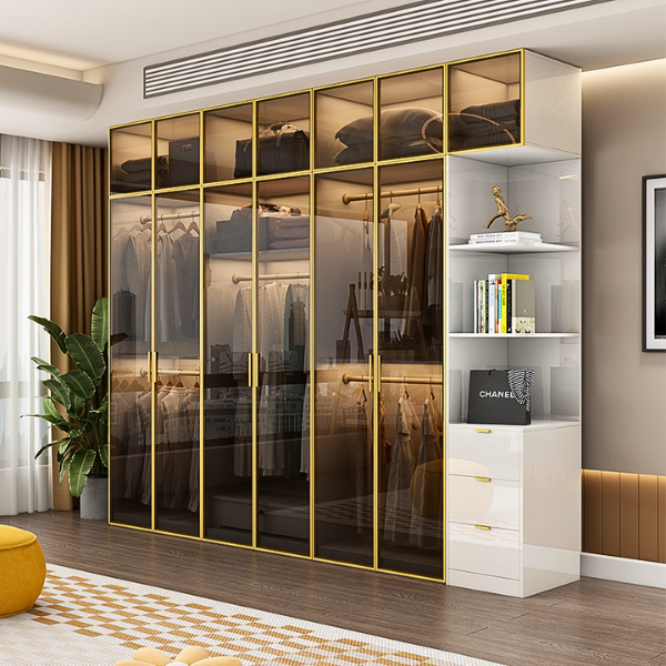 [Miễn phí lắp đặt &amp; vận chuyển - Trả góp 0%] Tủ quần áo cánh kính đẹp hiện đại thương hiệu Ohaha - TCK009