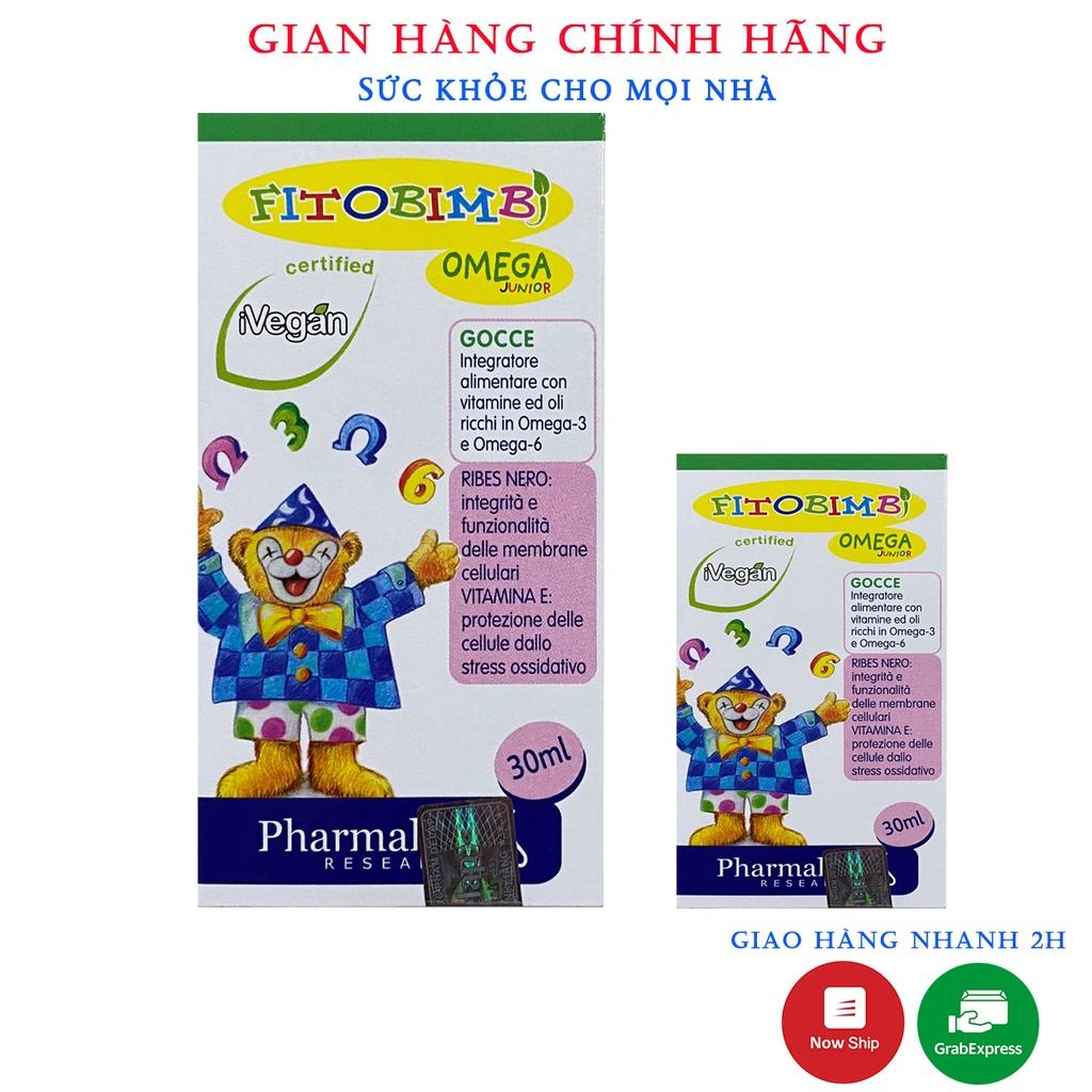 Fitobimbi Omega Junior.Bổ Sung Giúp Phát Triển Trí Não Cho Bé,Tốt Cho Mắt