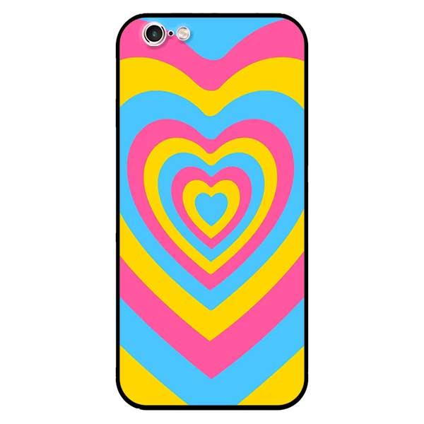 Ốp lưng dành cho iPhone 6 / 6s / 7 / 8 / 7 Plus / 8 Plus / SE 2020 - Tim Cầu Vồng