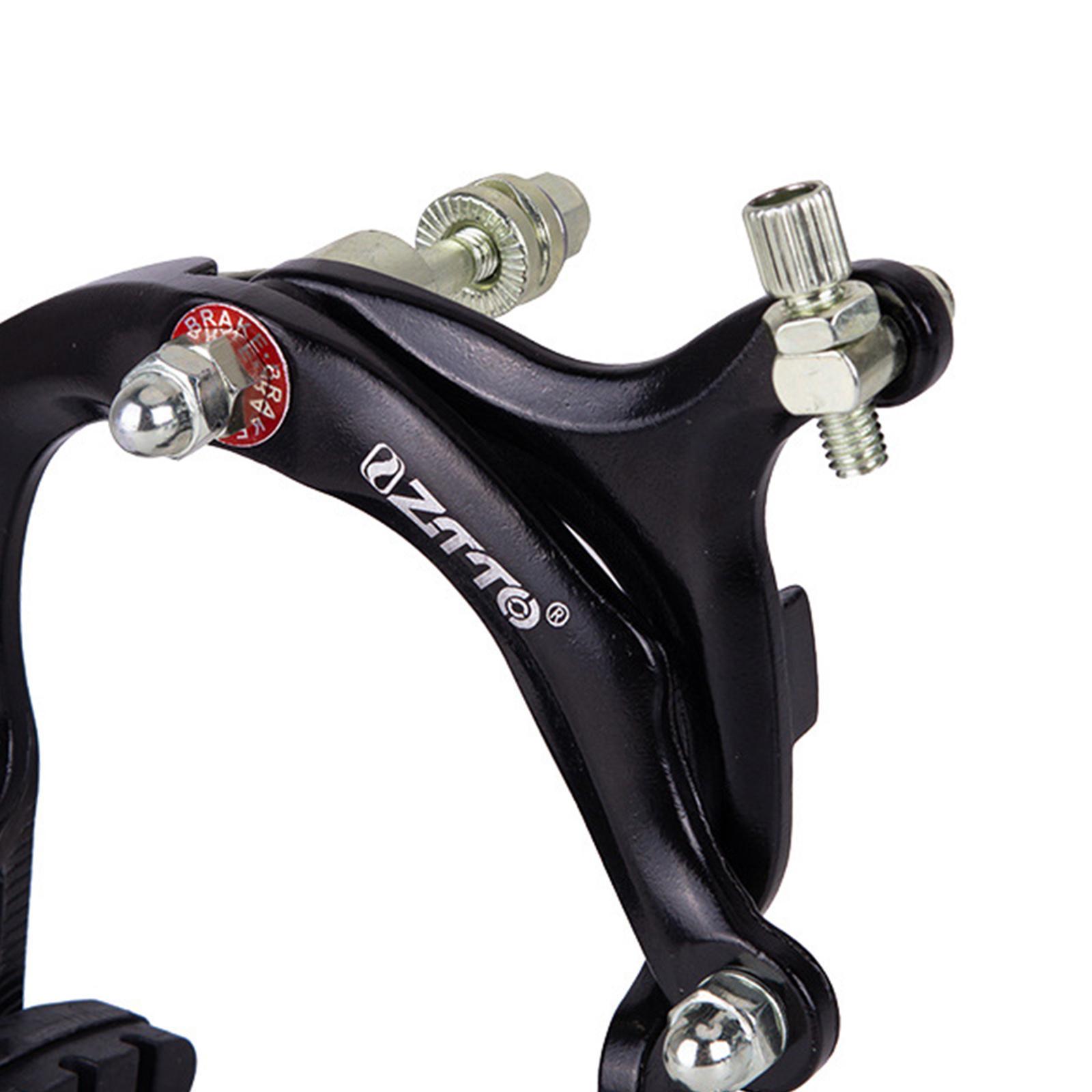 2x Cycling Side Pull Brake Caliper C Brake Shoes Front and Rear