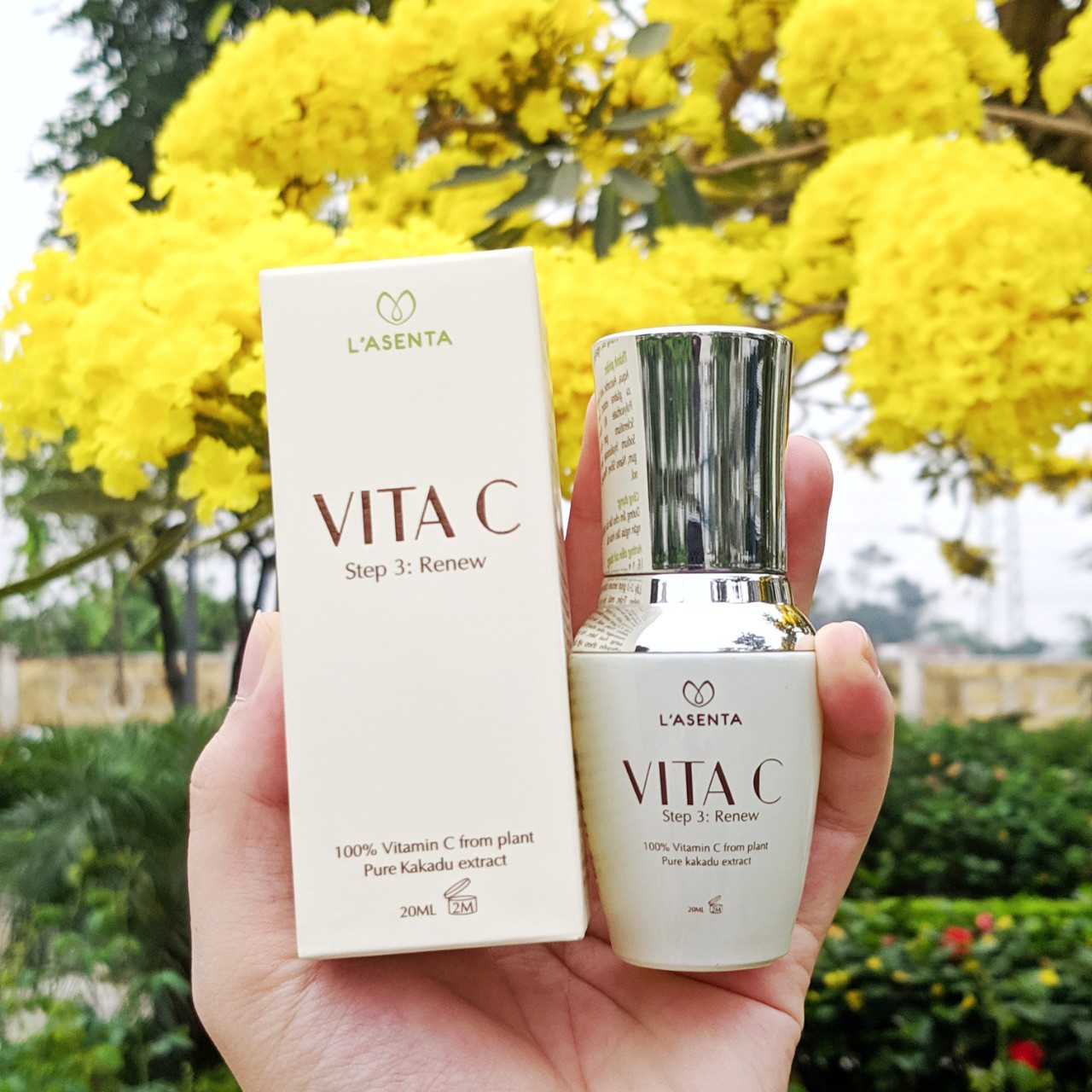 Serum Giảm Thâm Dưỡng Trắng Ngừa Lão Hóa L’Asenta Vita C (20ml)