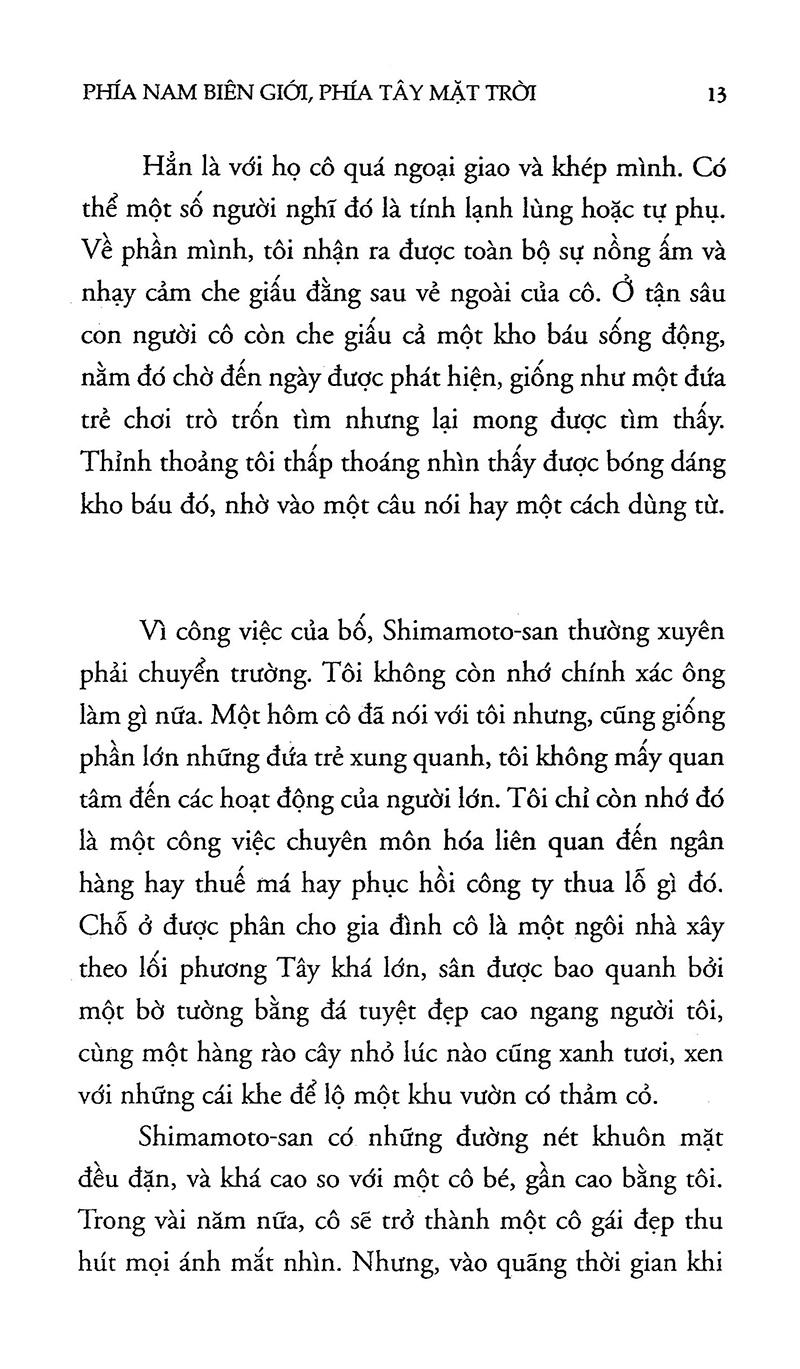 Phía Nam Biên Giới, Phía Tây Mặt Trời (Tái Bản 2018)