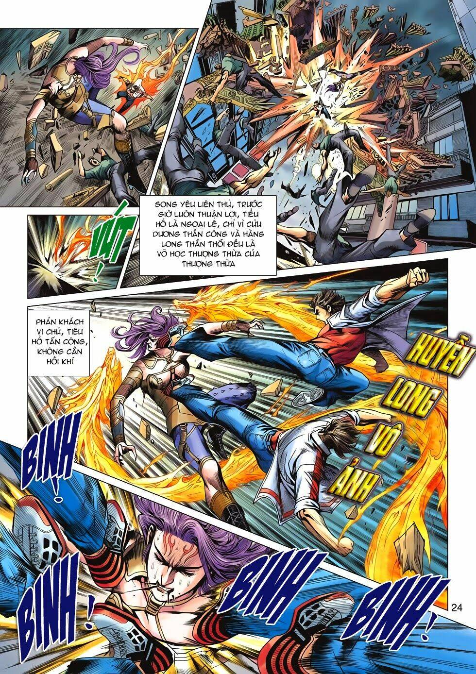 tân tác long hổ môn chapter 625 24