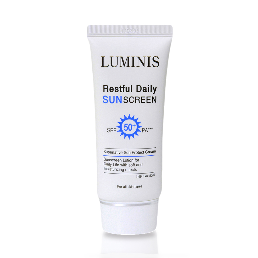 Kem Chống Nắng, Dưỡng Ẩm, Lâu Trôi LUMINIS Restful Daily Suncream 50grs.