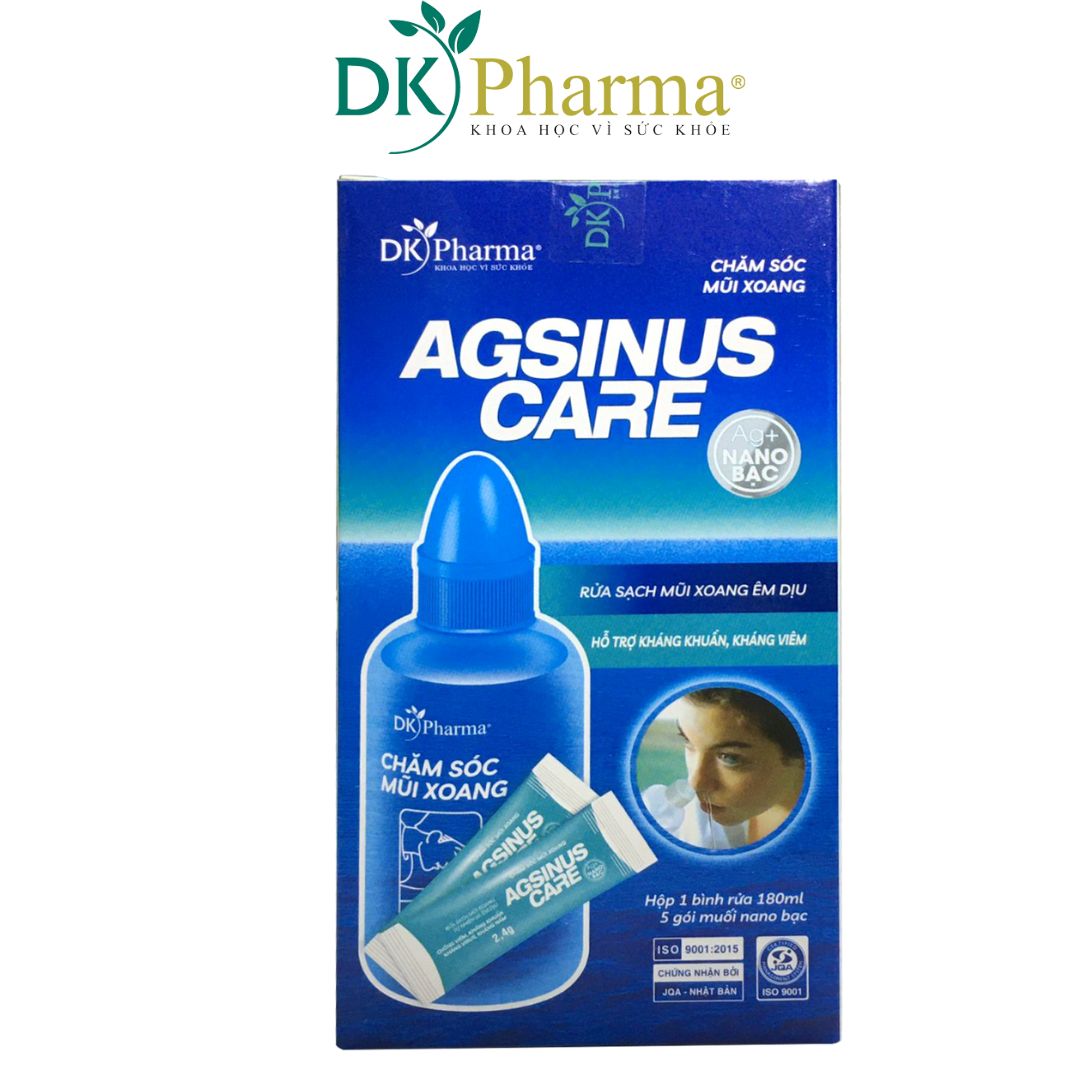 DUNG DỊCH VỆ SINH MŨI AGSINUS DKpharma