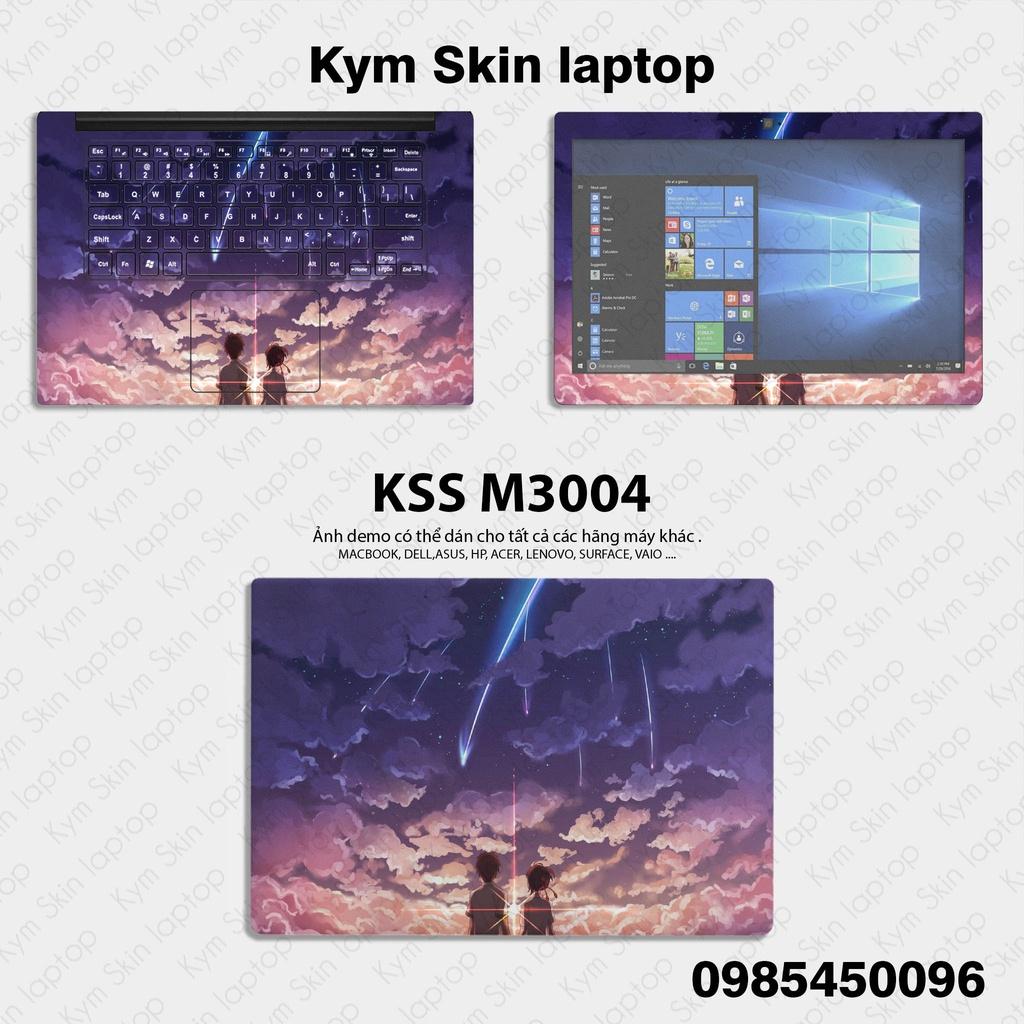 Skin Dán Laptop Mẫu Trời Tím (Mẫu Mới) - Miếng Dán Laptop Dành Cho Các Loại Máy