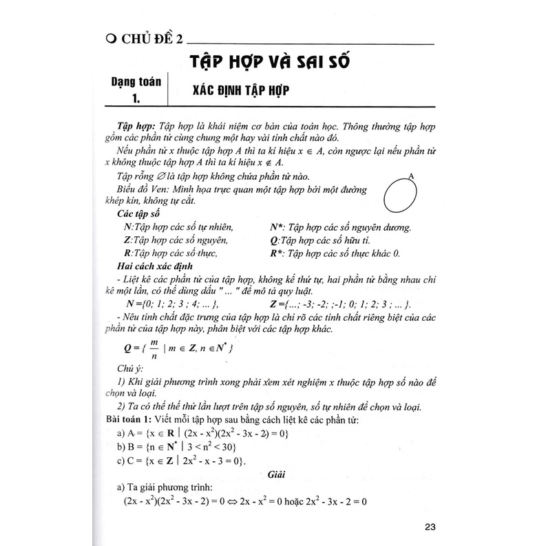 Sách - Phương Pháp Giải Các Chủ Đề Căn Bản Đại Số 10