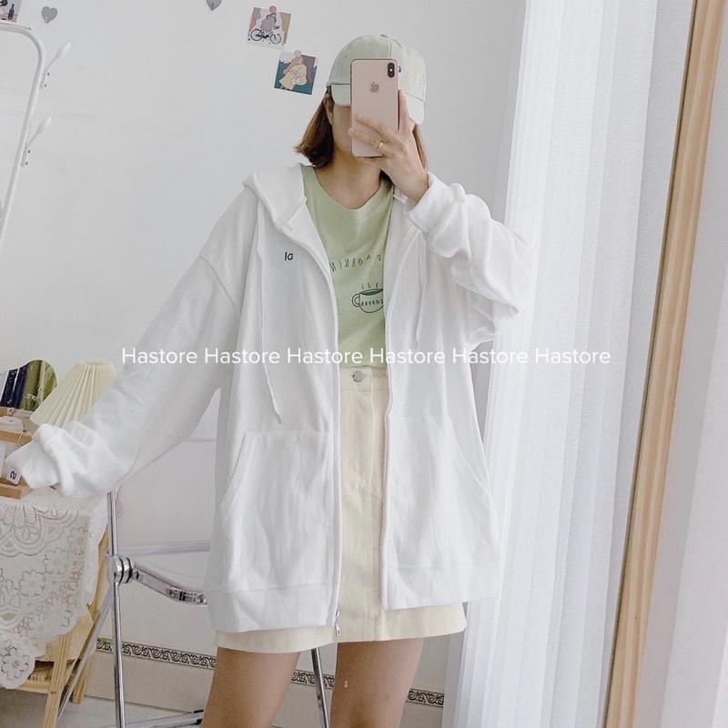 Áo khoác nỉ tăm dày dặn form to