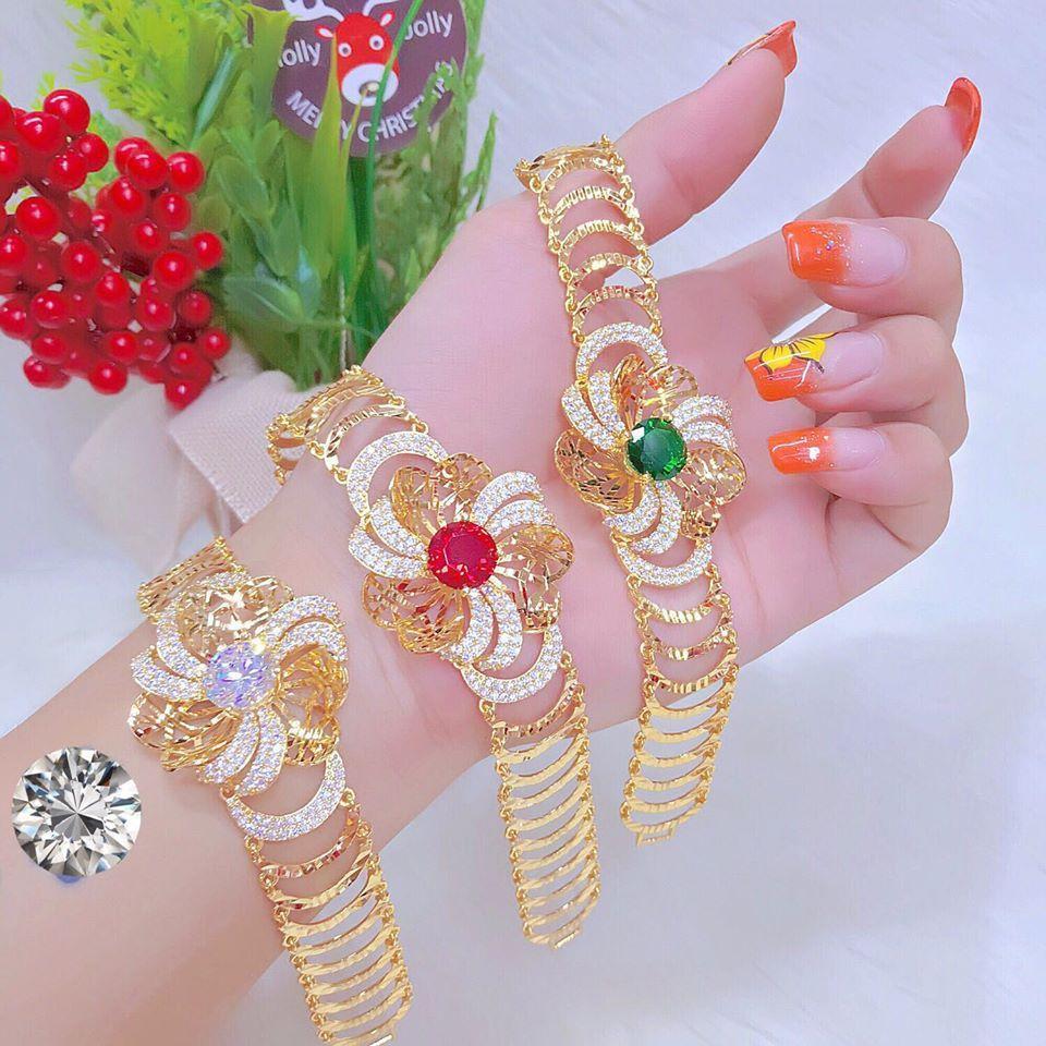 Lắc tay vàng non - Lắc tay nữ đẹp