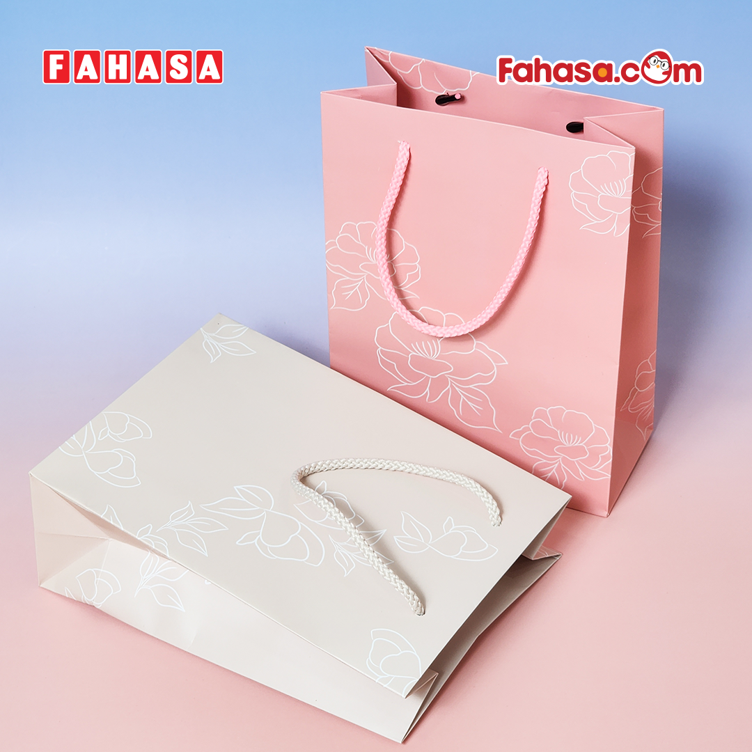 Túi Đựng Quà Camellia - Almond - 25 x 22 x 8 cm - The Sun 02