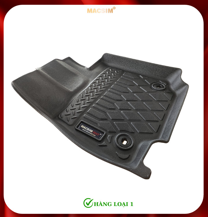 Thảm lót sàn xe ô tô LEXUS NX 2022+ (sd) Nhãn hiệu Macsim chất liệu nhựa TPE cao cấp màu đen