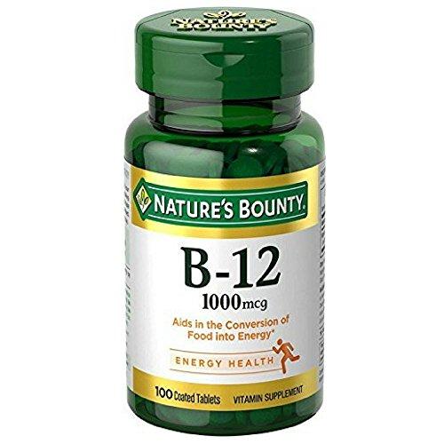 Viên Uống Nature's Bounty Bổ Sung Vitamin B12 Hỗ Trợ Trao Đổi Chất & Hệ Thần Kinh 1000mcg