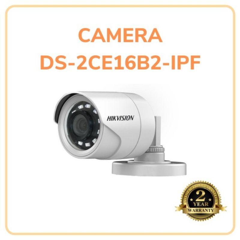 Camera HD-TVI 4 in 1 hồng ngoại 2.0 HIKVISION - DS-2CE16B2-IPF -Hàng Chính Hãng