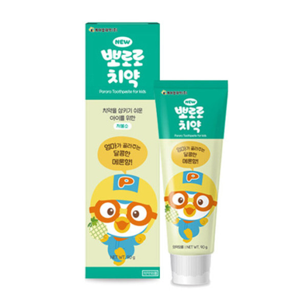 Kem đánh răng trẻ em Pororo Toothpaste For Kids Hàn Quốc 90g