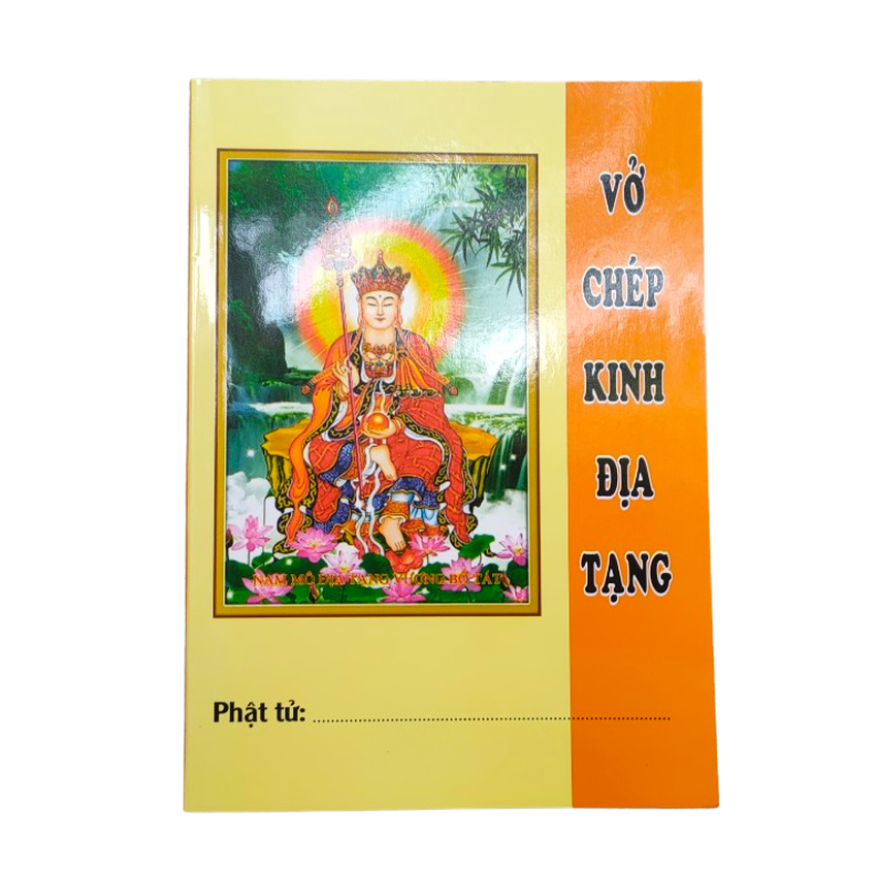 Vở Chép Kinh Địa Tạng Bồ Tát Bổn Nguyện