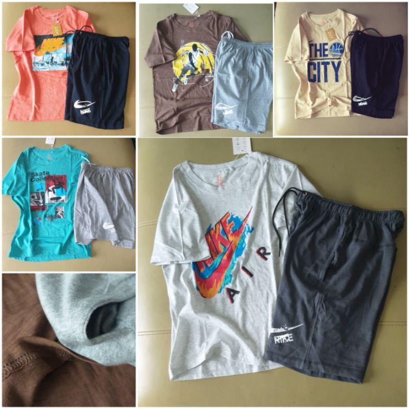 Bộ cotton vải xuất dư size đại cho bé