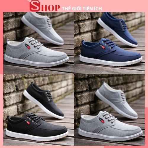 GIÀY THỂ THAO NAM MẪU MỚI HOT 2020 TẶNG KÈM 1 BÌNH XỊT GIÀY PLAC