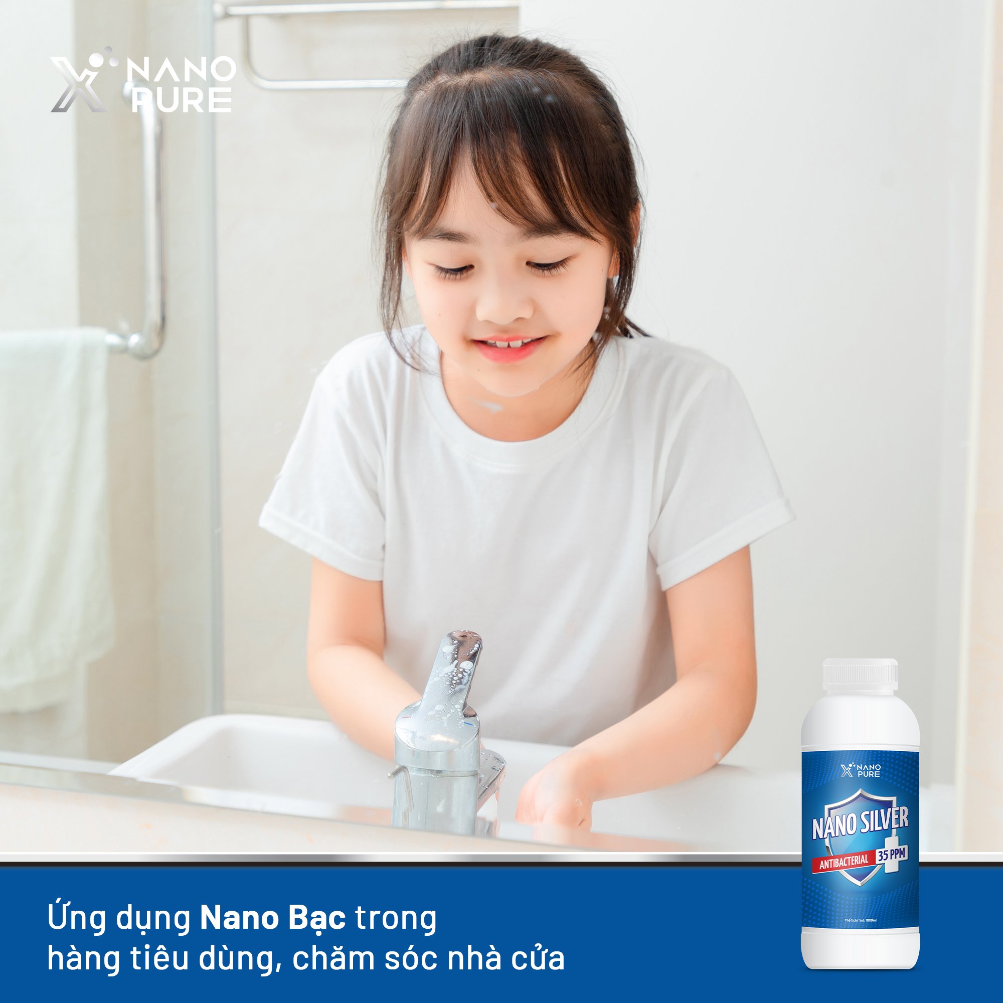 [COMBO XPURE] Dung Dịch Nano Bạc Diệt Khuẩn Nano Xpure (Silver) 35ppm 5L+1L / 4L+1L -Khử Khuẩn, Khử Mùi, Không Chứa Cồn– Nano Bạc AHT Corp (AHTC