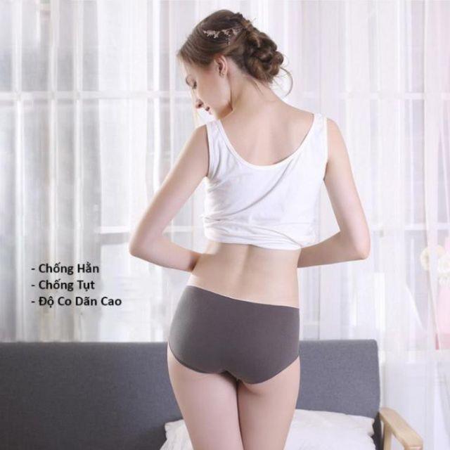 Quần Lót Cotton Cao Cấp Tàng Hình Không Đường May Diệt Khuẩn