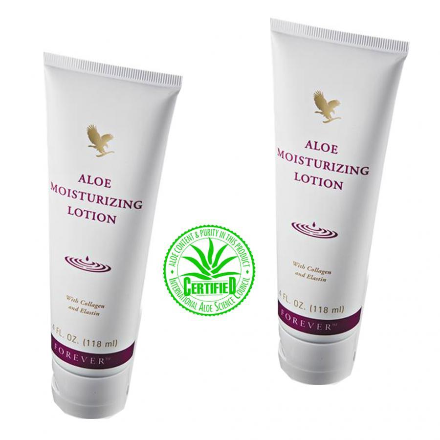 Combo 2 tuýp Kem dưỡng ẩm Aloe Moisturizing Lotion (#063) -118ml/tuýp