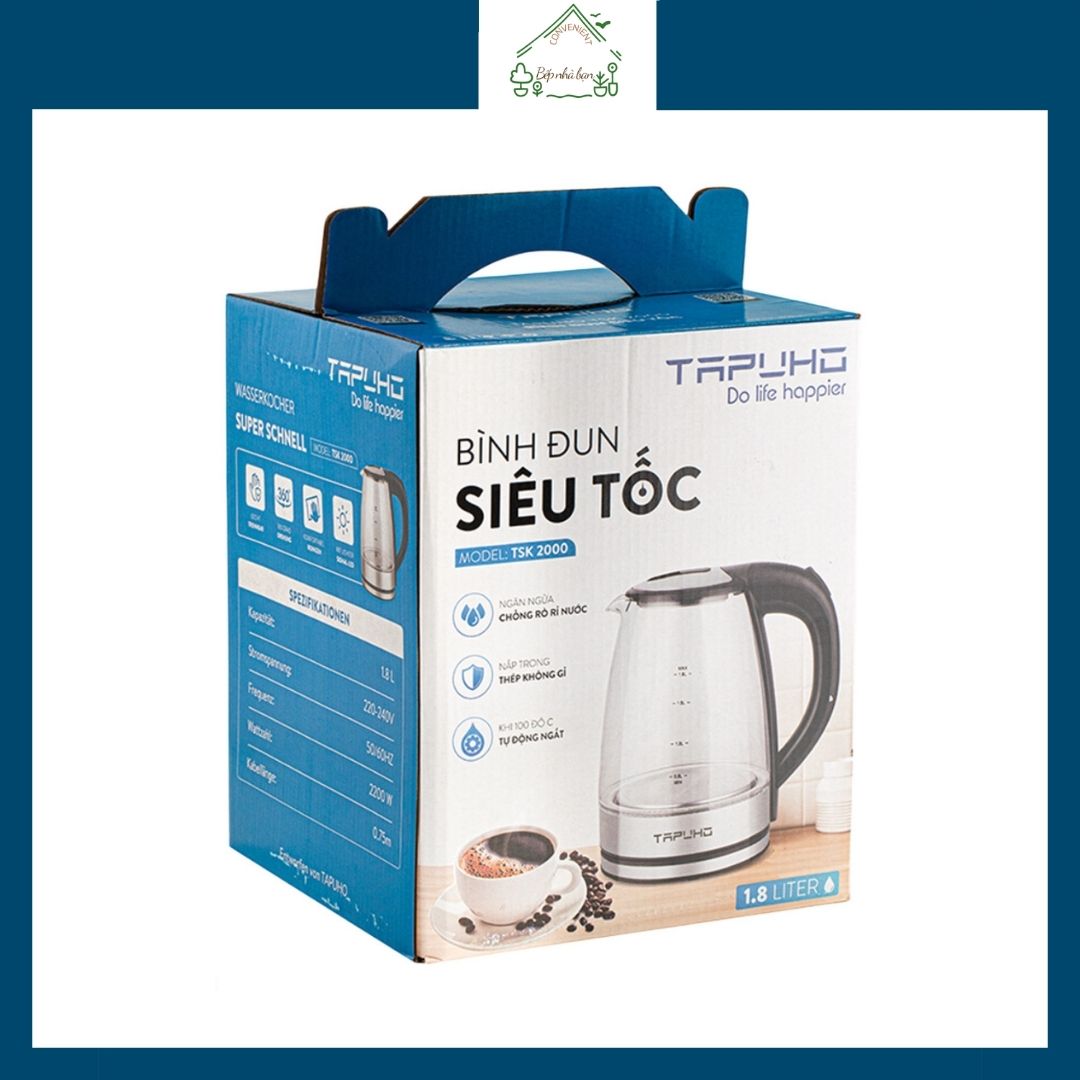 BÌNH ĐỰNG TAPUHO TSK2000 SIÊU TỐC- Hàng Chính Hãng