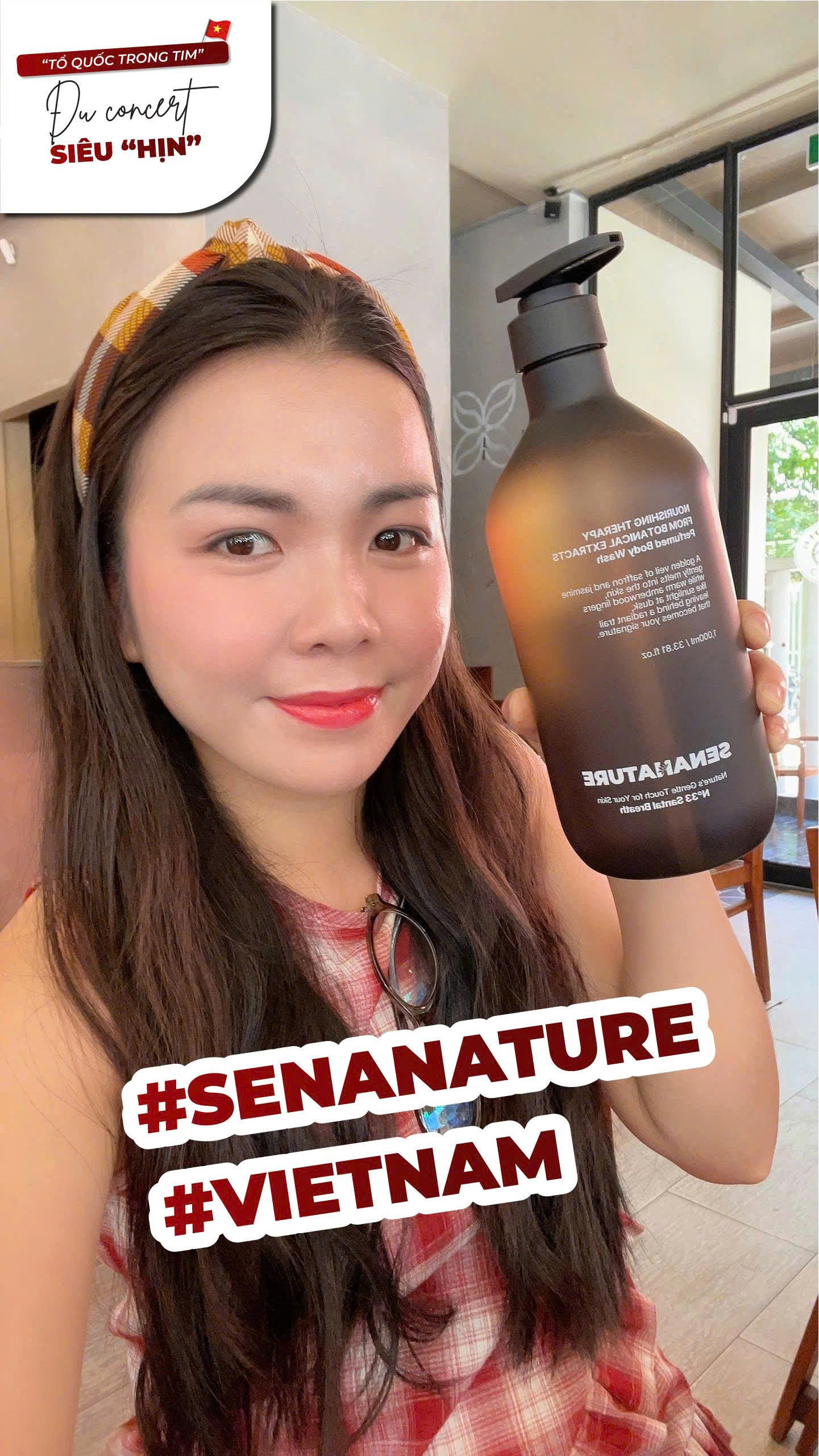 (Tặng 3 nạ) Sữa tắm nước hoa SENANATURE NOURISHING THERAPY FROM BOTANICAL EXTRACTS Perfumed Body Wash 1000ml