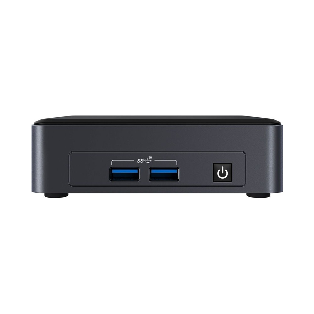Máy tính cá nhân để bàn - Bộ Mini PC Kit INTEL NUC11TN : Gồm mạch chính, CPU Intel Core i5-1135G7 , Adaptor, miếng đỡ – Hàng chính hãng