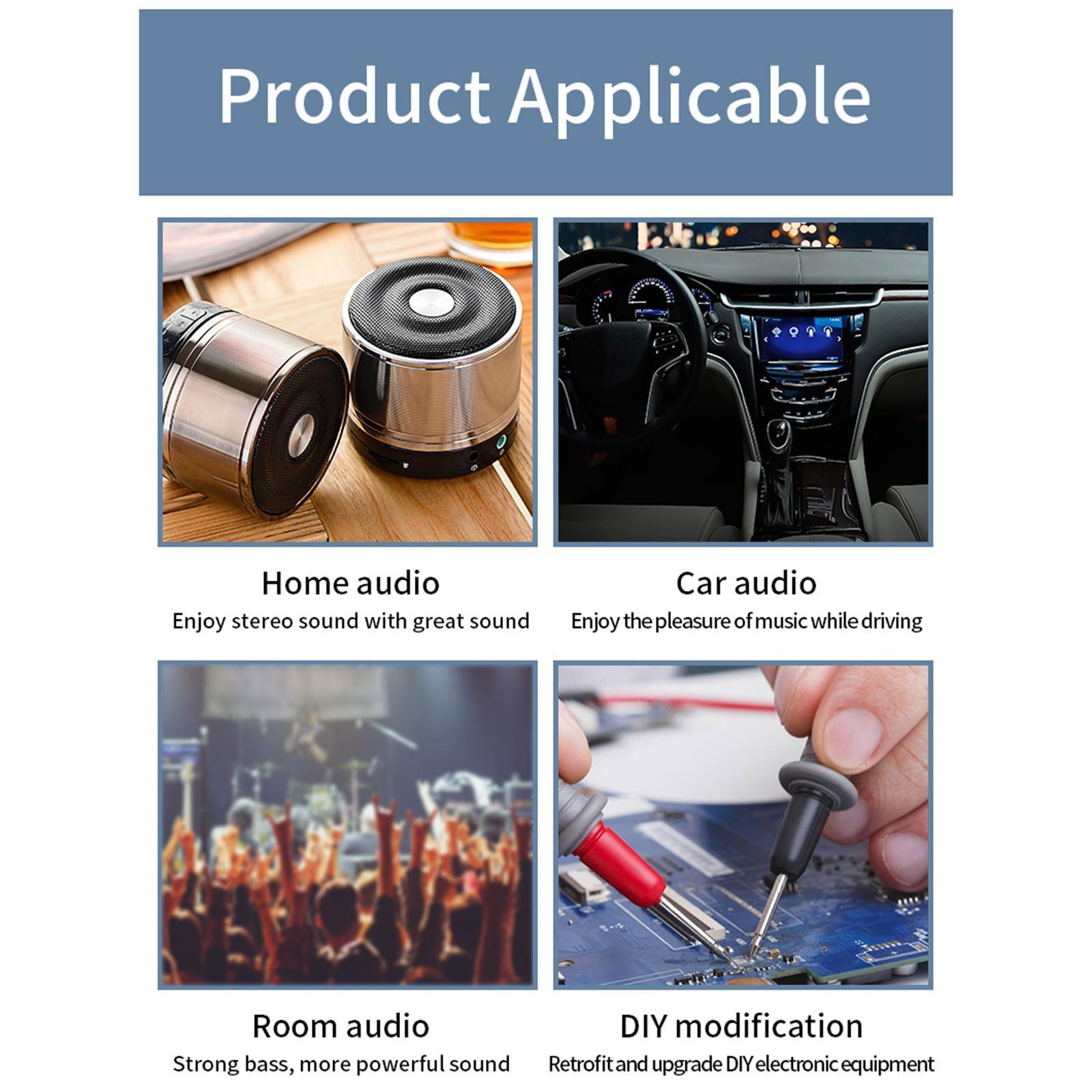 2x80W+100W Digital Power Audio Amplifier Board 12-26V for Car Speakers