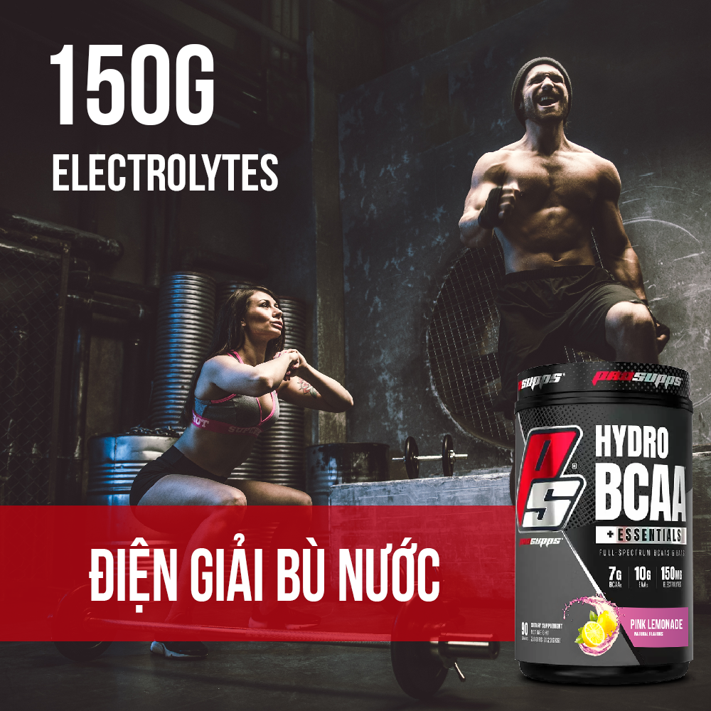 Hydro BCAA  90 Servings ProSupps + 3G EAA Kết Hợp Phục Hồi Cơ - Tăng Sức Bền