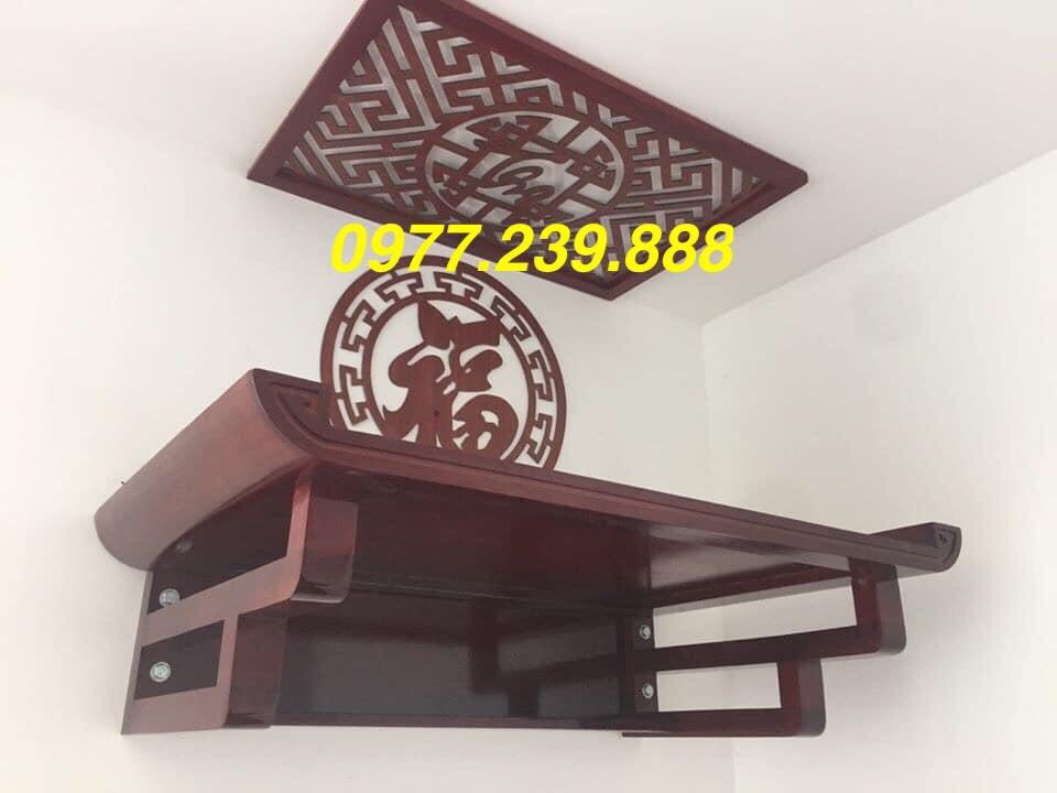 Bàn thờ gỗ gụ lào 69cm