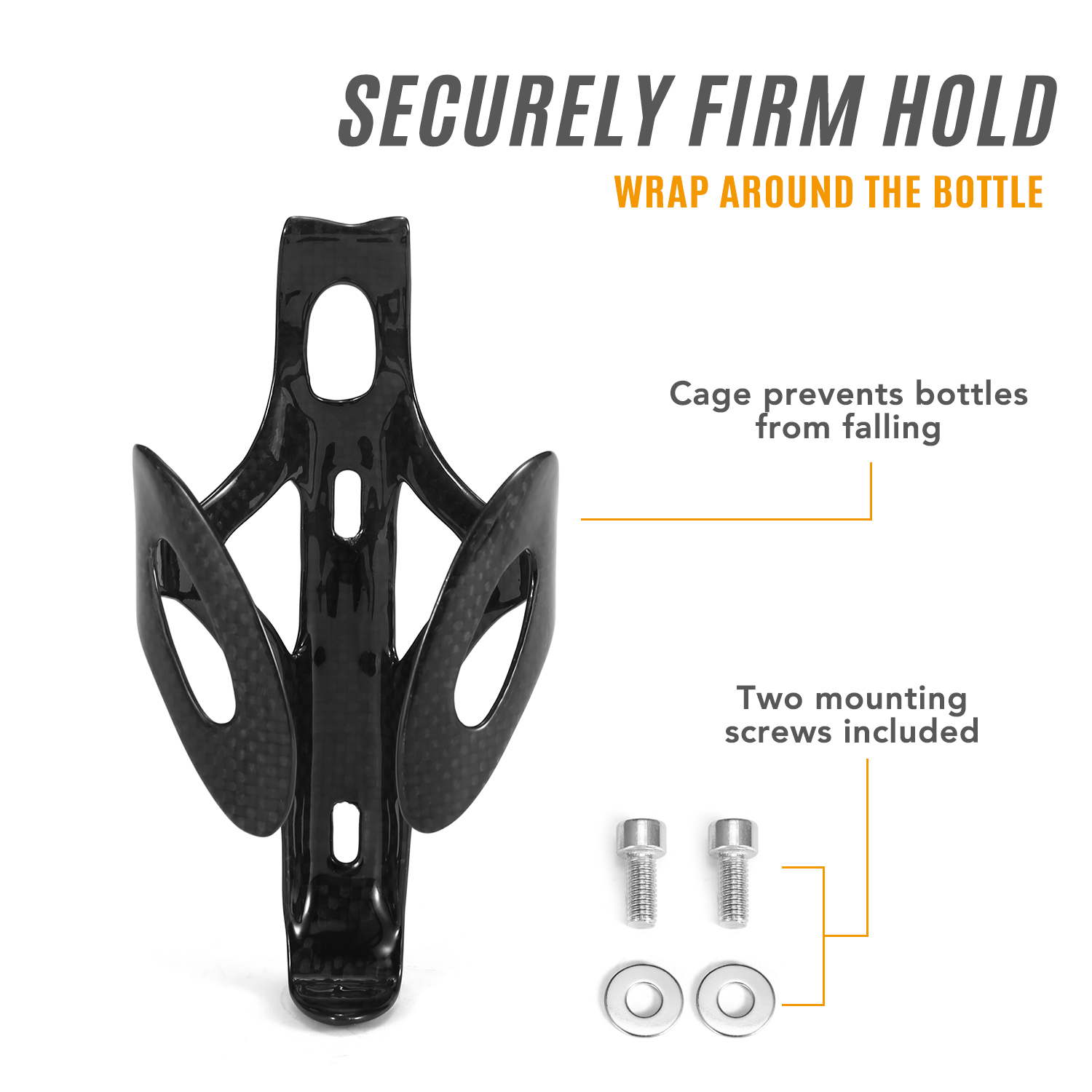 Giá Đỡ Bình Nước Bằng Sợi Cacbon Siêu Nhẹ Cho Xe Đạp Leo Núi