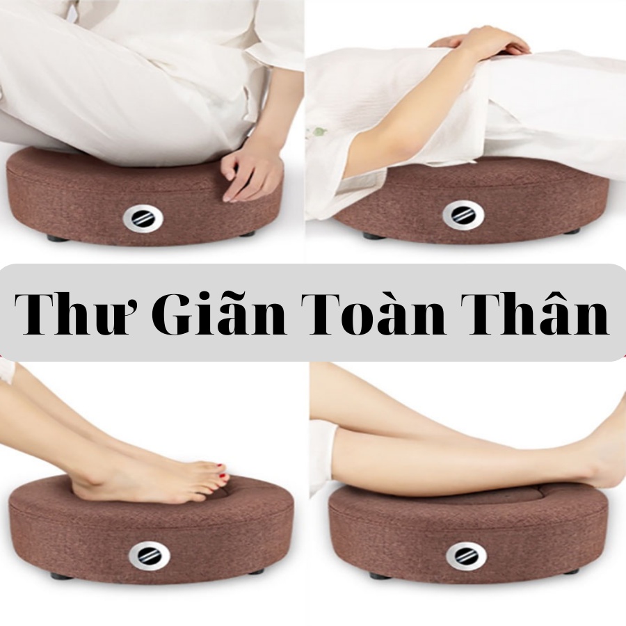 Đệm xông chườm ngải cứu đa năng giúp giảm đau mỏi .Đệm ngồi xông ngải cứu nút xoay điều chỉnh nhiệt độ .