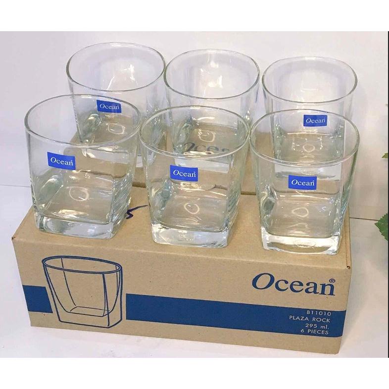 Bộ 6 Cốc thủy tinh Ocean Plaza Rock Cỡ To OCEAN - B11010 – 295ml