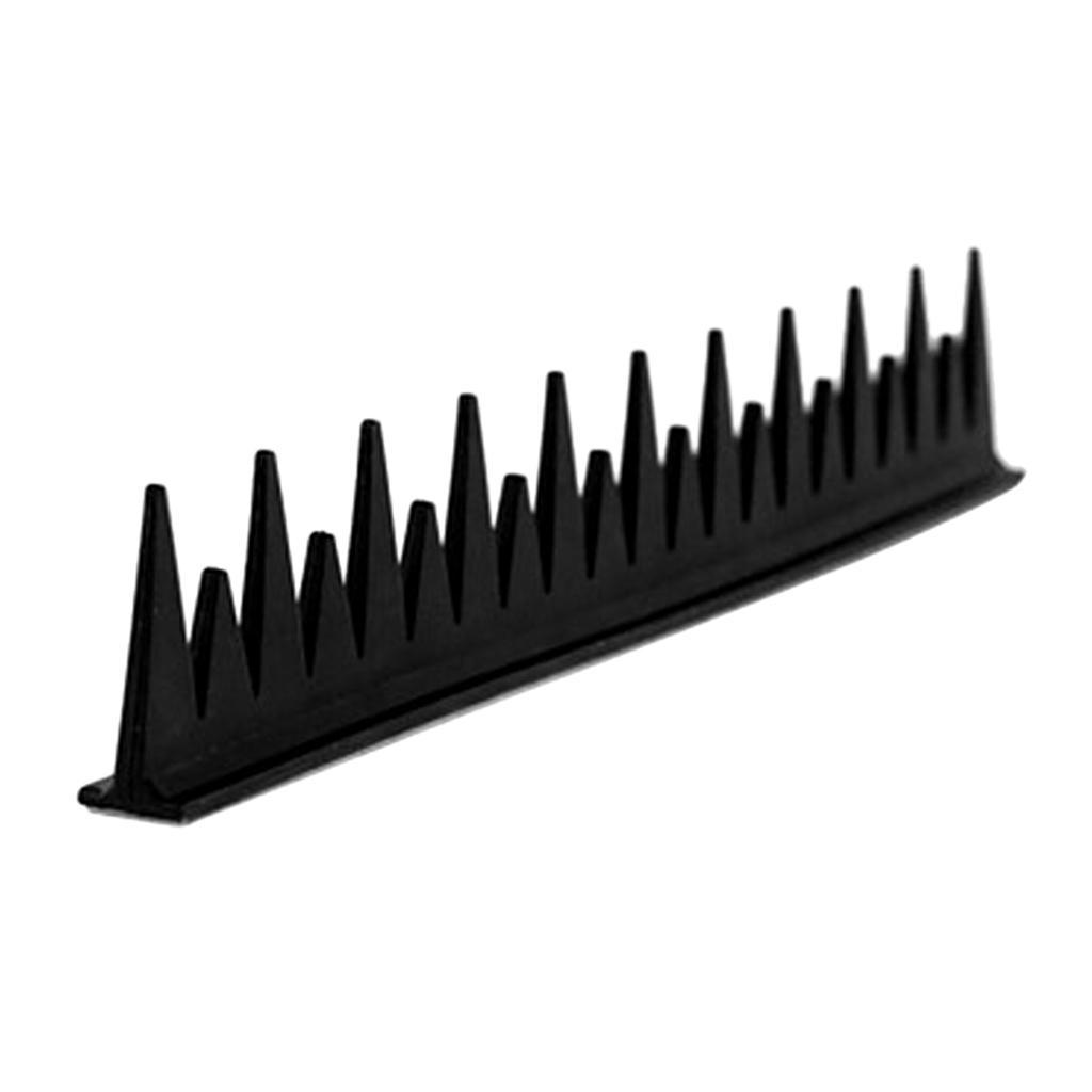 Motorcycle Dirt Bike Helmets Mohawks Spikes Rubber Sticker Black