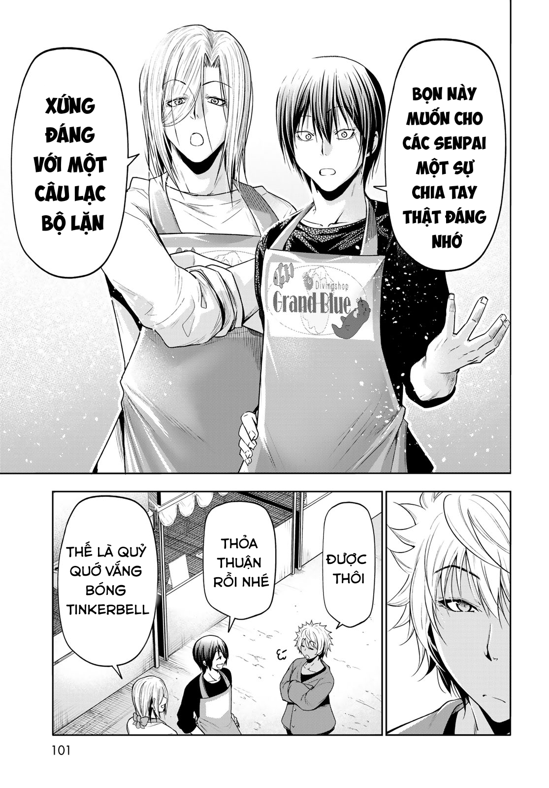 Grand Blue Chapter 92 - Trang 32