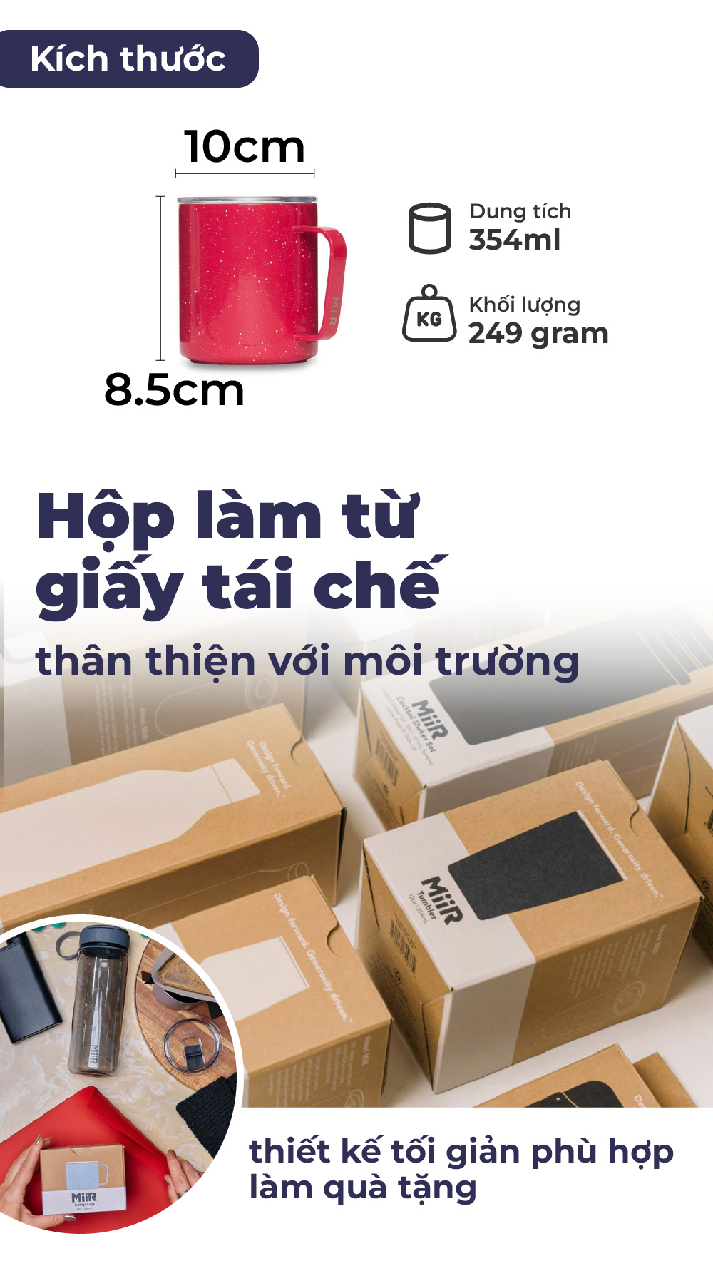 MiiR - Cốc giữ nhiệt Camp Cup