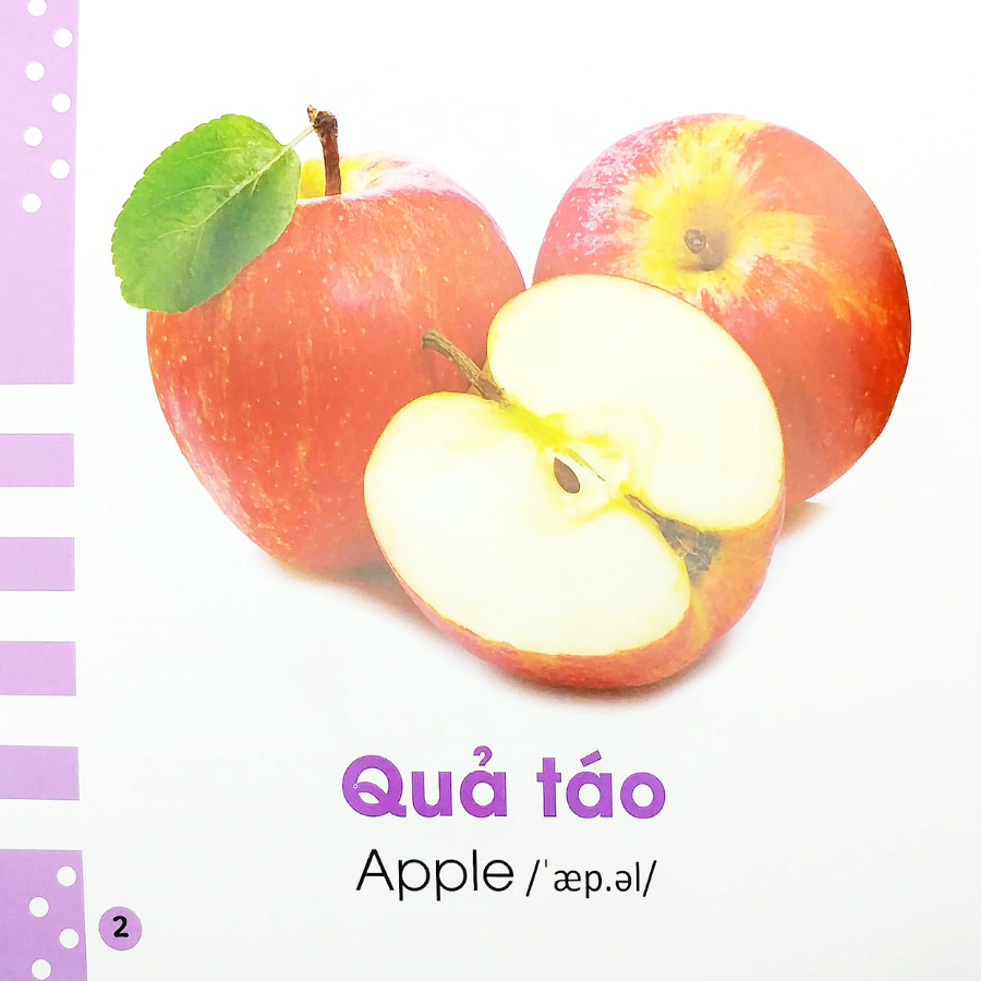 Từ Điển Bằng Hình Cho Bé - Các Loại Hoa Quả - Fruits