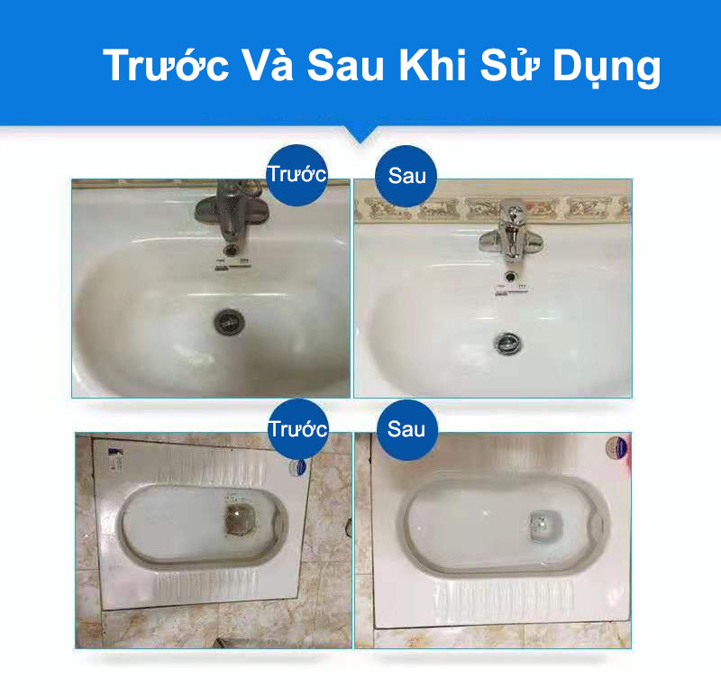 Bình xịt tẩy rửa, chai xịt bọt tuyết tây rửa vết ố, bẩn nhà tắm-nhà vệ sinh-500ml