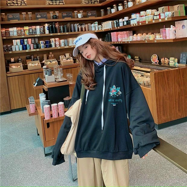 Áo khoác hoodie nam nữ mặc / áo khoác nam / áo khoác nữ / áo khoác hoodie cặp đôi form rộng in lá phong