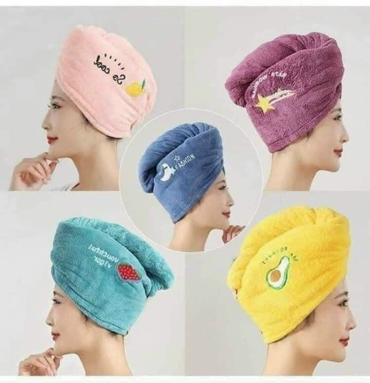 Khăn cuốn tóc