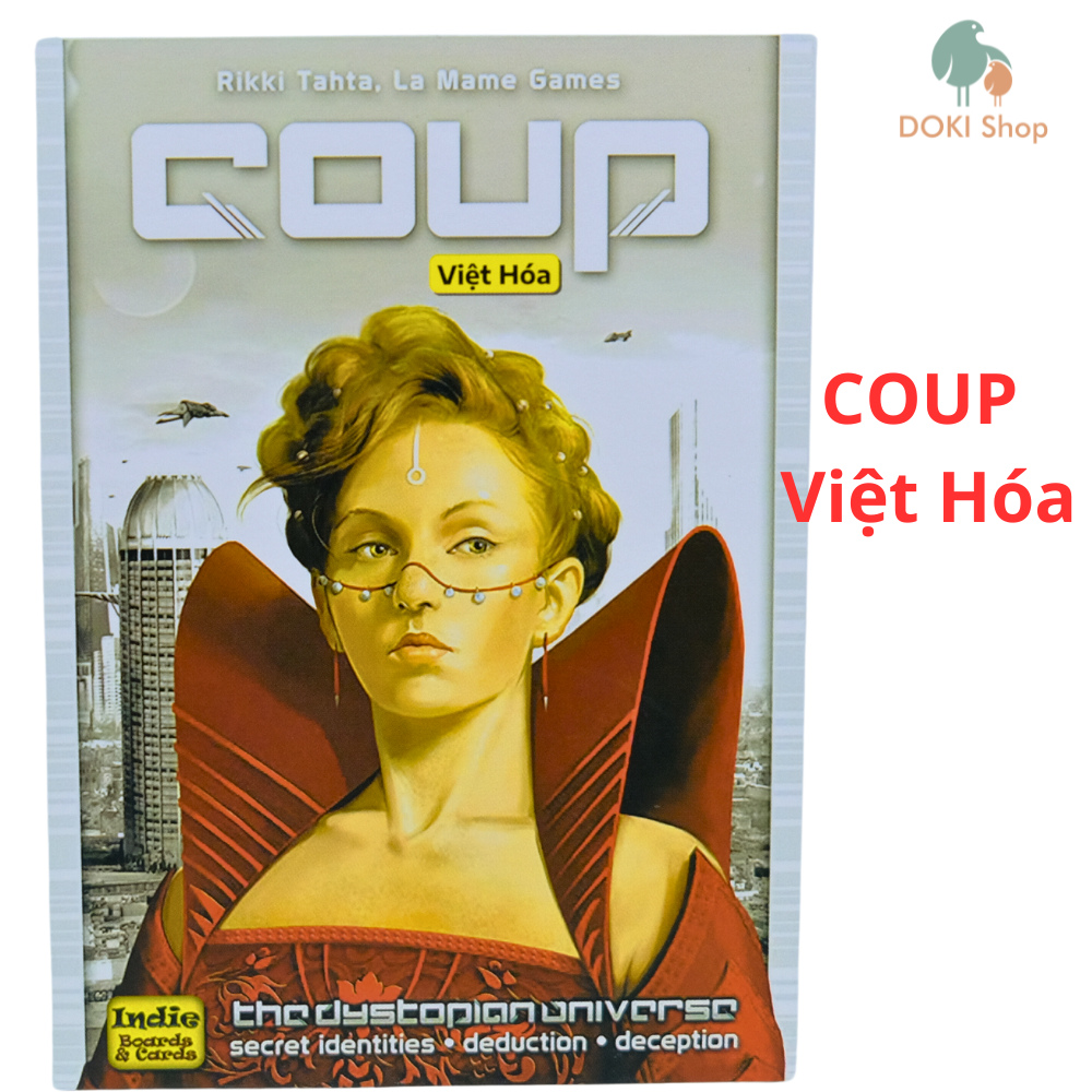 Bài Coup Việt Hóa giá rẻ, tặng 3 thẻ Thanh Tra và bọc bài