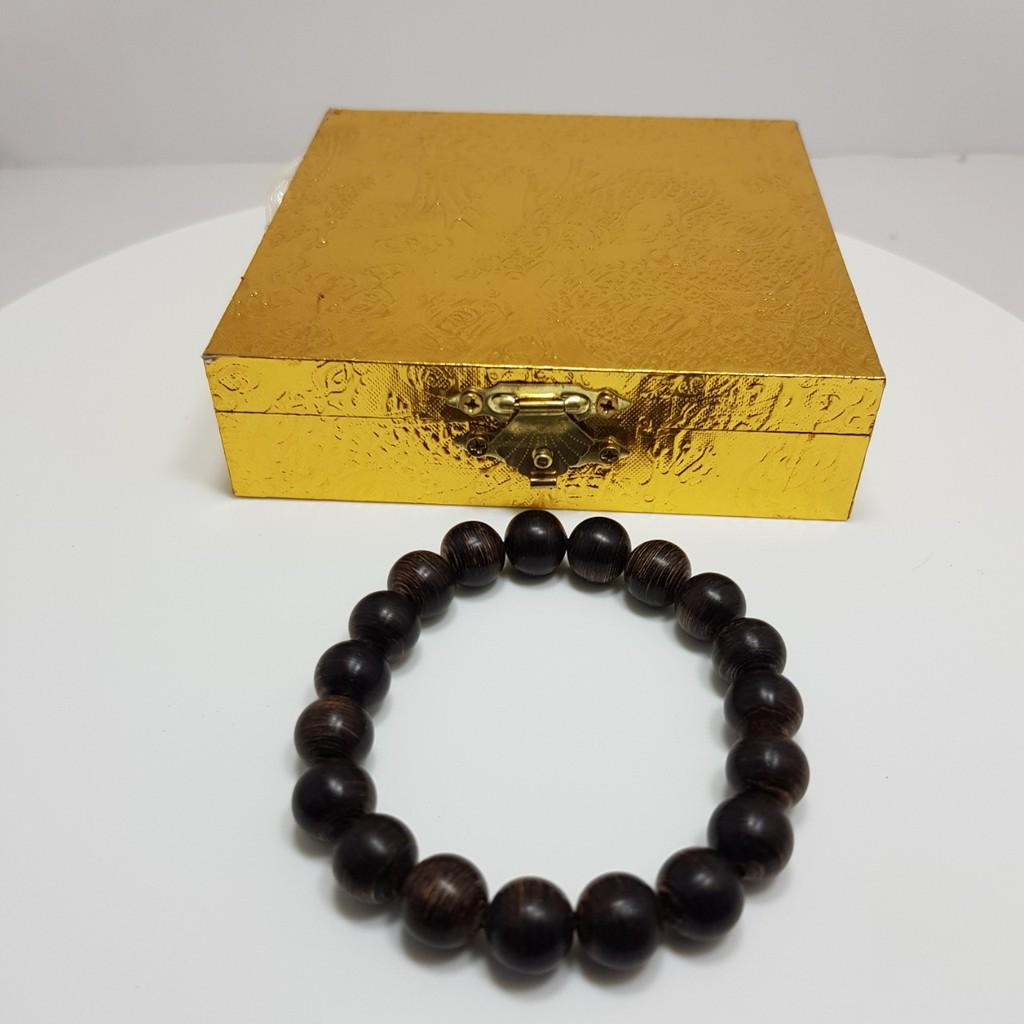 Vòng tay trầm hương️ PHONG THỦY ️ sánh chìm nước hạt tròn 10,12 ly