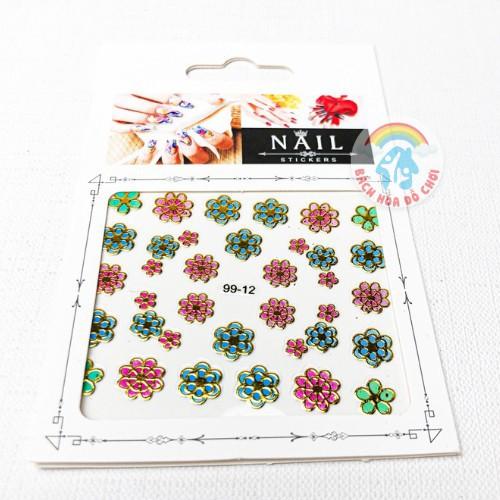 Miếng Dán Móng Tay  Sticker Nails - Bé Gái