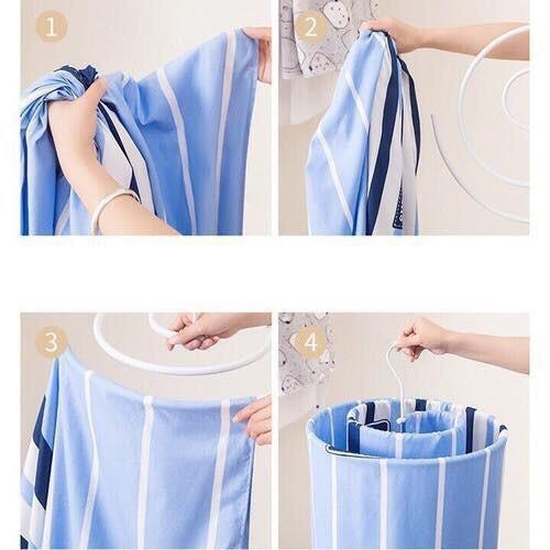 Móc Phơi Chăn Màn Drap tiết kiệm không gian tiện lợi