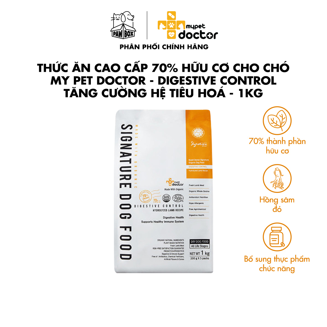 [Số 1 Hàn Quốc] Tăng cường hệ tiêu hoá cho chó hạt hữu cơ dinh dưỡng 2in1 mypet doctor Lapaw