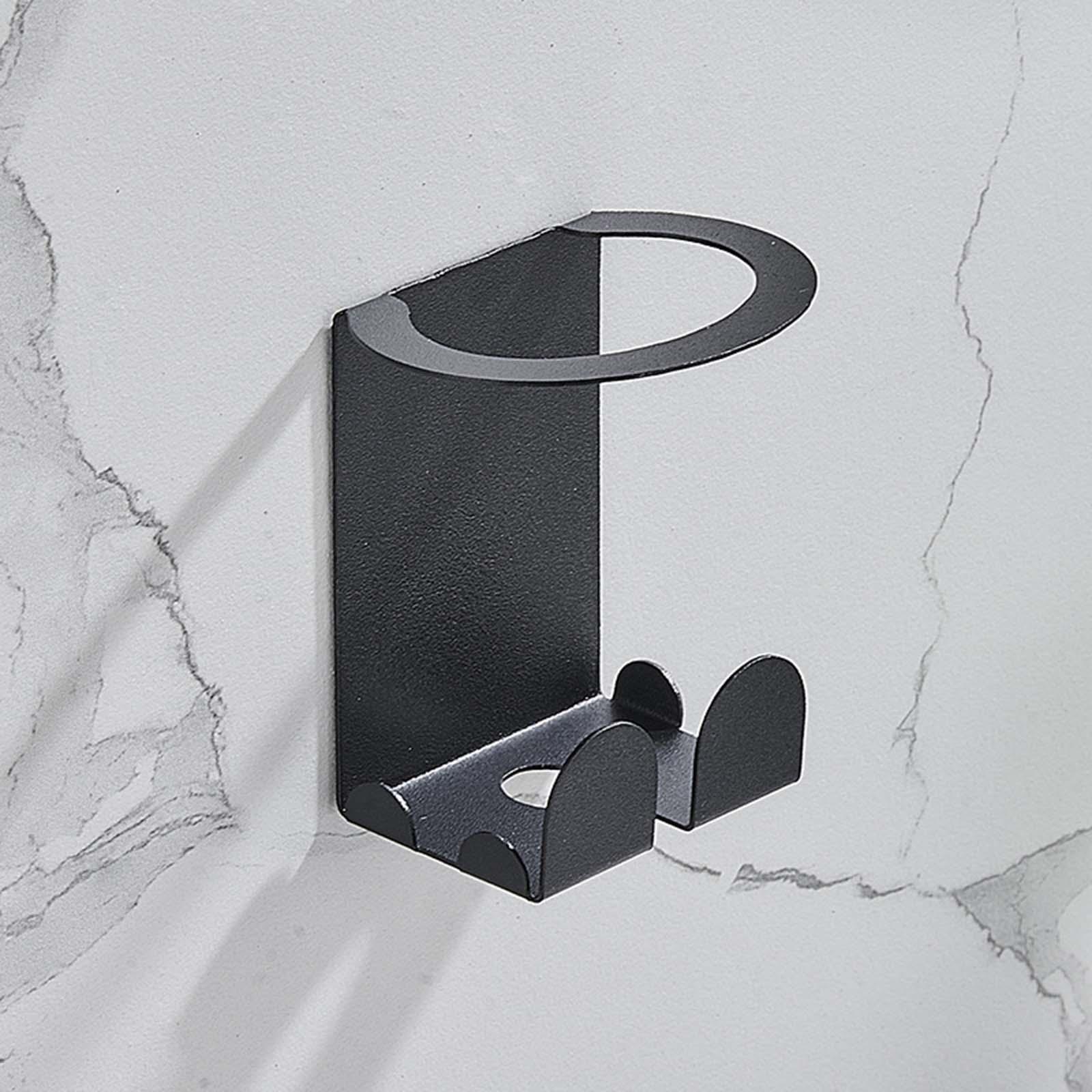 Holder Hook Bracket Hanging Hangers Brush Cups Bathroom Home Use , white,