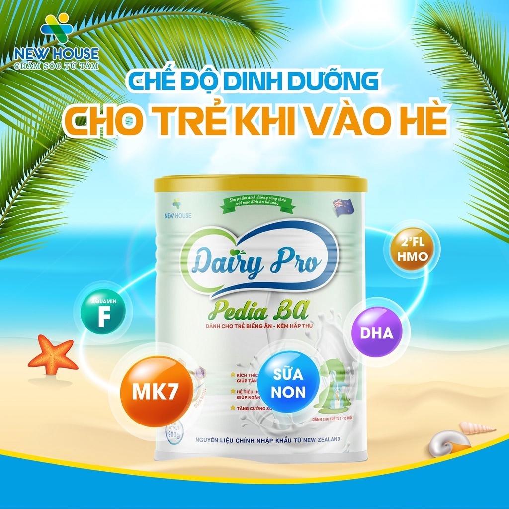 Sữa dinh dưỡng Dairy Pro Pedia Ba 400-900g - Dành cho trẻ biếng ăn,kém hấp thụ - Childs_day